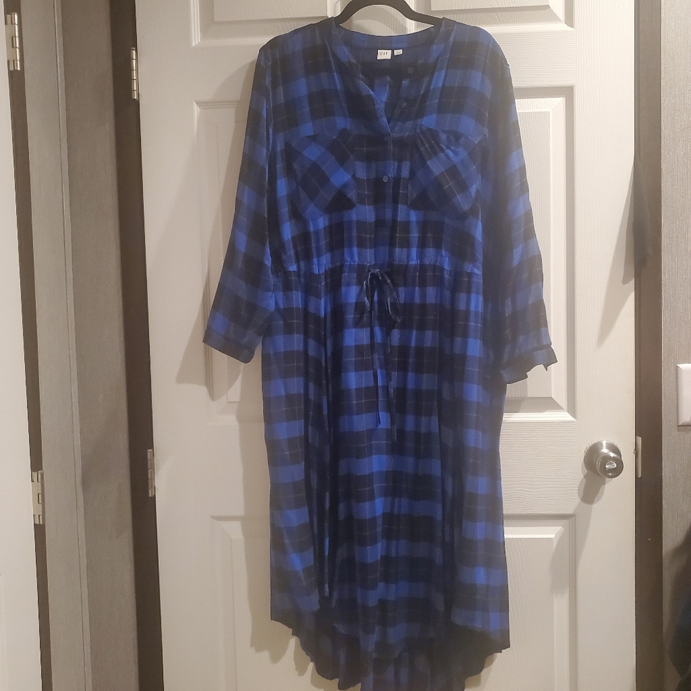 Gap Flannel Dress Size L/XL